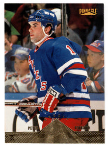 Peter Ferraro - New York Rangers (NHL Hockey Card) 1996-97 Pinnacle # 218 Mint