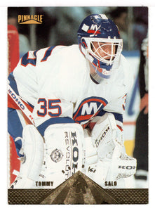 Tommy Salo - New York Islanders (NHL Hockey Card) 1996-97 Pinnacle # 244 Mint
