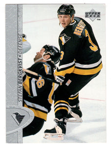 Stefan Bergkvist RC - Pittsburgh Penguins (NHL Hockey Card) 1996-97 Upper Deck # 323 Mint