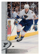 Stephane Matteau - St. Louis Blues (NHL Hockey Card) 1996-97 Upper Deck # 326 Mint
