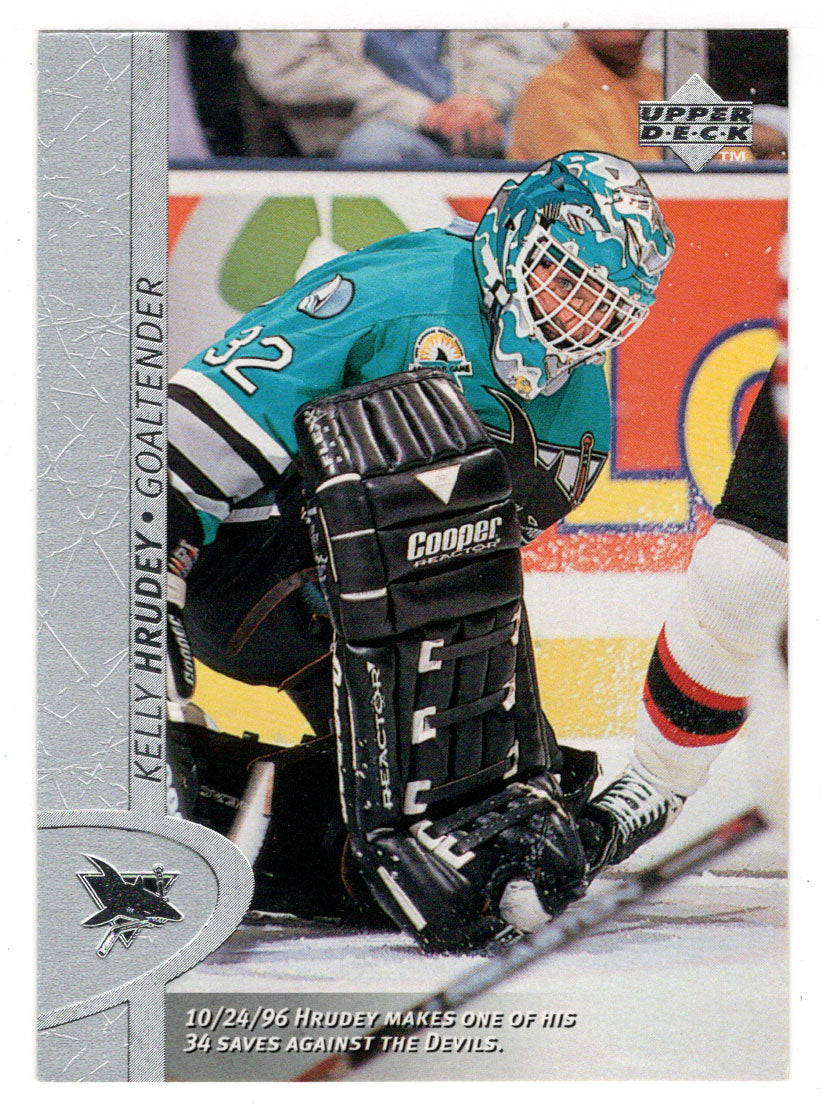 68 Kelly Hrudey - Los Angeles Kings - 1996-97 Score Hockey