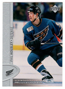 Phil Housley - Washington Capitals (NHL Hockey Card) 1996-97 Upper Deck # 357 Mint