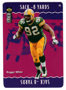 Reggie White - Green Bay Packers - You Make The Play (NFL Football Card) 1996 Upper Deck Collector's Choice # Y 9 Mint
