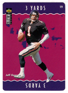 Jeff George - Atlanta Falcons - You Make The Play (NFL Football Card) 1996 Upper Deck Collector's Choice # Y 29 Mint