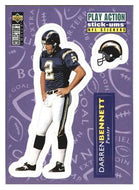 Darren Bennett - San Diego Chargers - Stick-Ums (NFL Football Card) 1996 Upper Deck Collector's Choice # S 2 Mint