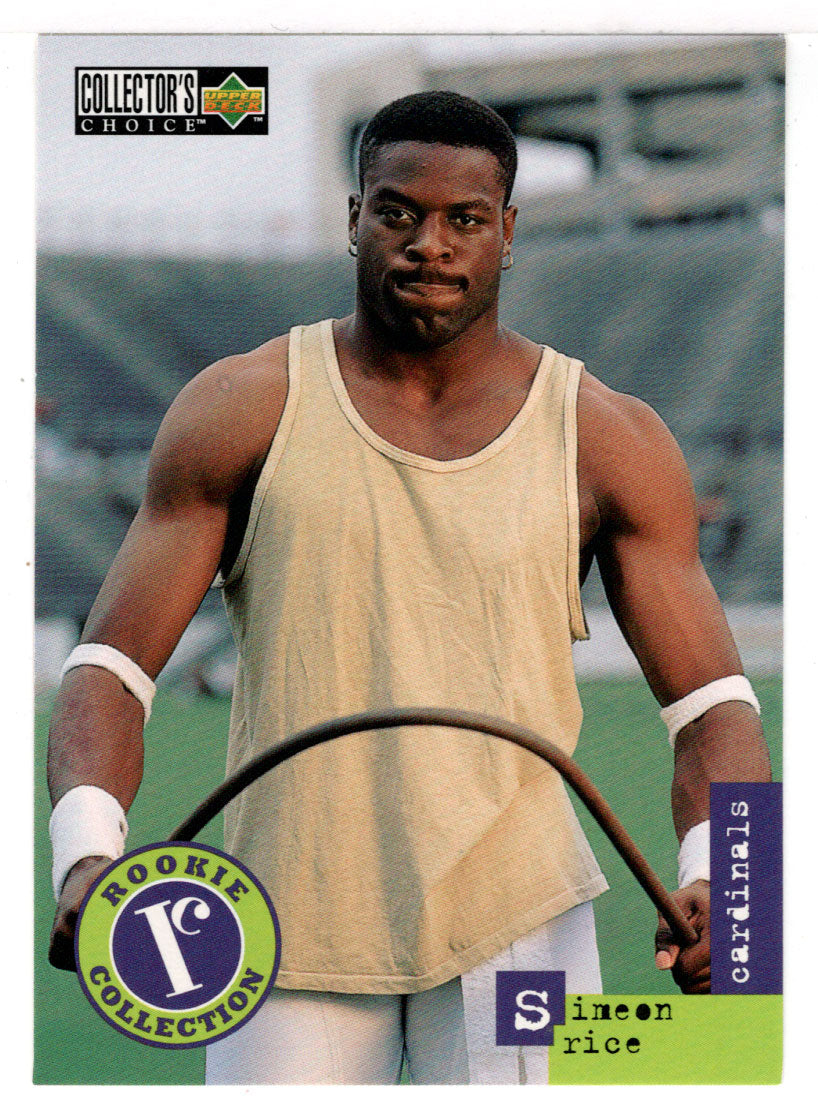 Simeon Rice - Arizona Cardinals (NFL Football Card) 1996 Upper Deck Collector's Choice Update # U 2 Mint