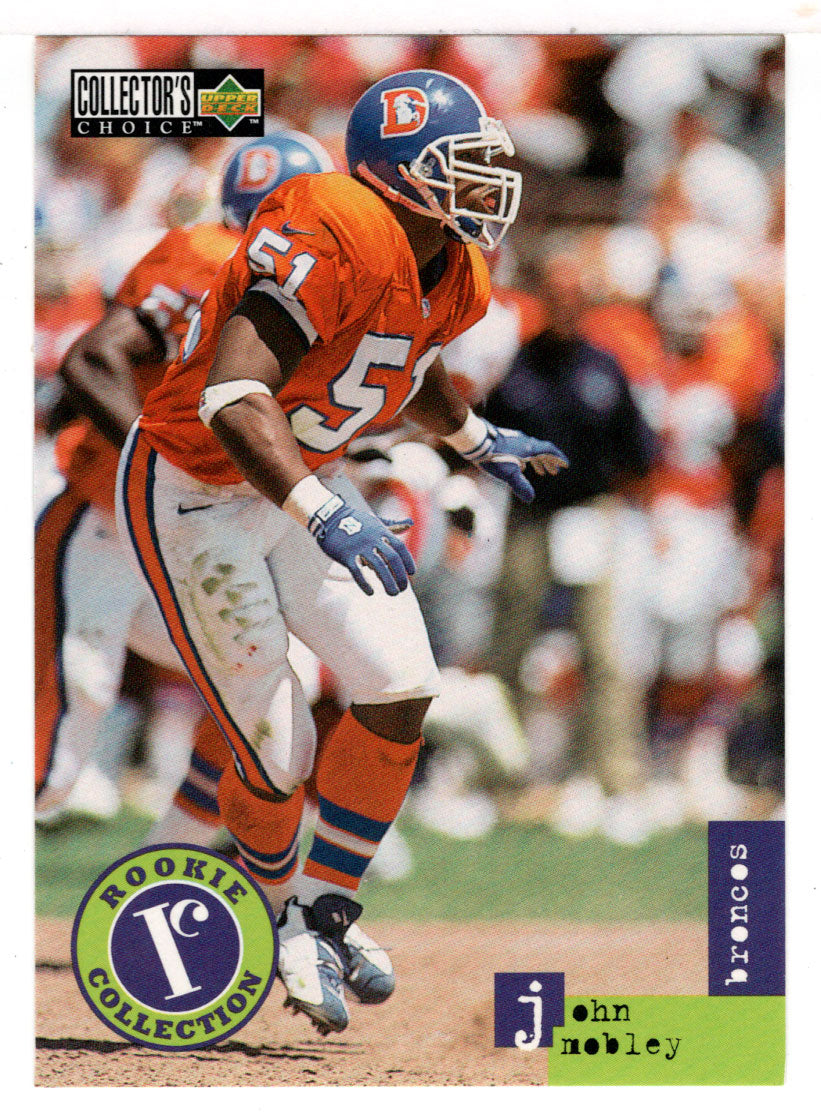 John Mobley - Denver Broncos (NFL Football Card) 1996 Upper Deck Collector's Choice Update # U 9 Mint