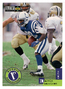 Marvin Harrison - Indianapolis Colts (NFL Football Card) 1996 Upper Deck Collector's Choice Update # U 13 Mint