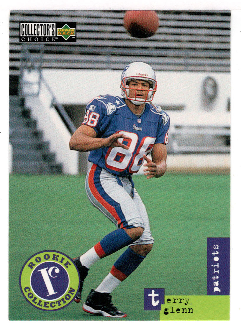 Terry Glenn - New England Patriots (NFL Football Card) 1996 Upper Deck Collector's Choice Update # U 18 Mint