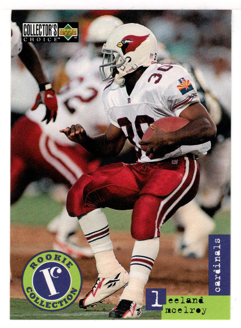 Leeland McElroy - Arizona Cardinals (NFL Football Card) 1996 Upper Deck Collector's Choice Update # U 31 Mint