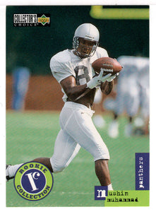 Muhsin Muhammad RC - Carolina Panthers (NFL Football Card) 1996 Upper Deck Collector's Choice Update # U 34 Mint