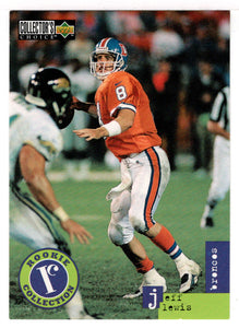 Jeff Lewis - Denver Broncos (NFL Football Card) 1996 Upper Deck Collector's Choice Update # U 38 Mint