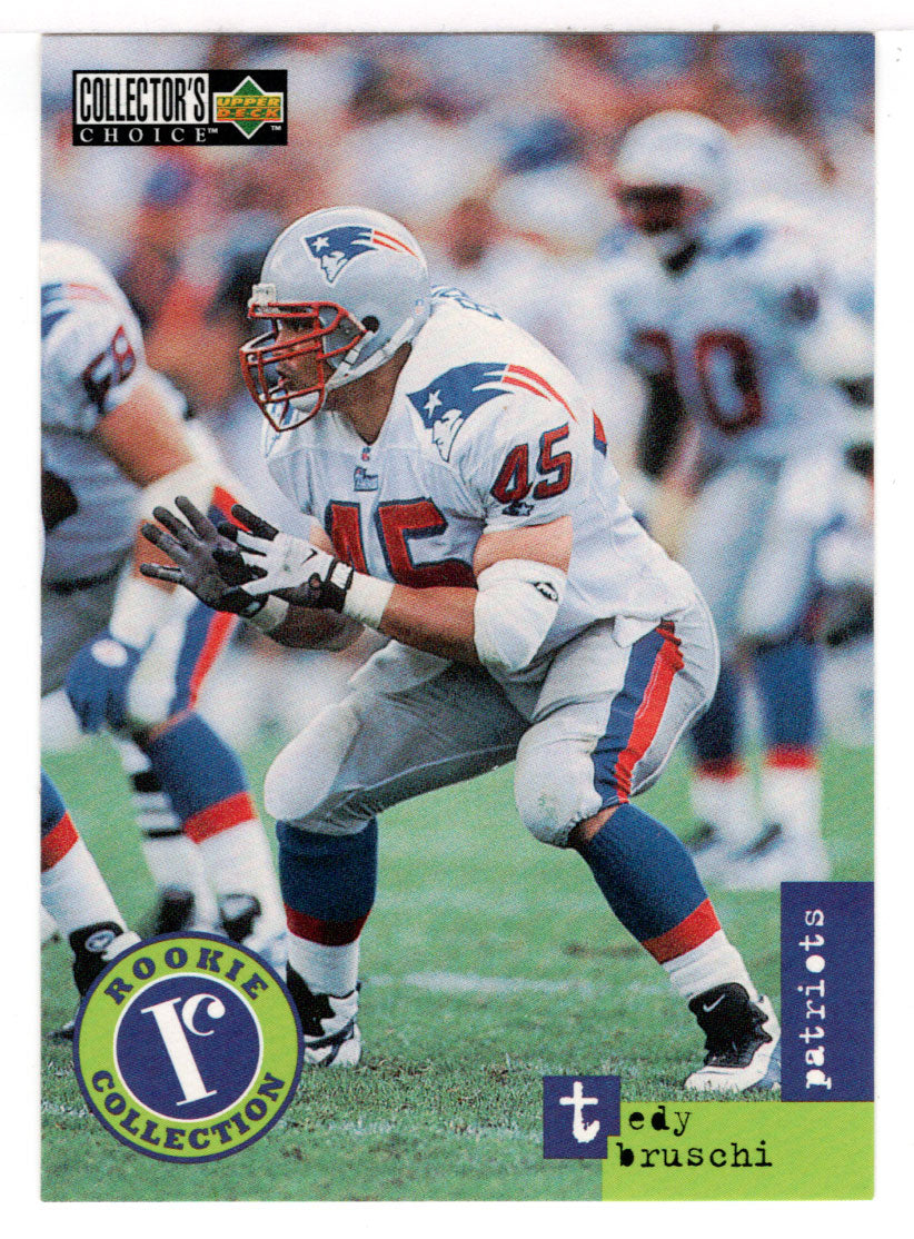 Tedy Bruschi - New England Patriots (NFL Football Card) 1996 Upper Deck Collector's Choice Update # U 43 Mint