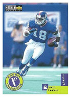 Amani Toomer RC - New York Giants (NFL Football Card) 1996 Upper Deck Collector's Choice Update # U 52 Mint