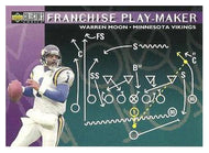 Warren Moon - Minnesota Vikings - Franchise Play-Maker (NFL Football Card) 1996 Upper Deck Collector's Choice Update # U 78 Mint