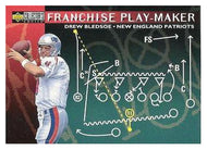 Drew Bledsoe - New England Patriots - Franchise Play-Maker (NFL Football Card) 1996 Upper Deck Collector's Choice Update # U 79 Mint