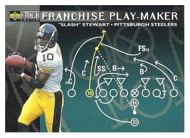 Kordell Stewart - Pittsburgh Steelers - Franchise Play-Maker (NFL Football Card) 1996 Upper Deck Collector's Choice Update # U 84 Mint