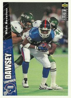 Lawrence Dawsey - New York Giants (NFL Football Card) 1996 Upper Deck Collector's Choice Update # U 95 Mint