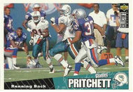Stanley Pritchett - Miami Dolphins (NFL Football Card) 1996 Upper Deck Collector's Choice Update # U 99 Mint