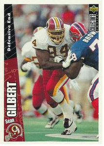 Sean Gilbert - Washington Redskins (NFL Football Card) 1996 Upper Deck Collector's Choice Update # U 100 Mint