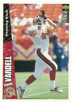 Tommy Vardell - San Francisco 49ers (NFL Football Card) 1996 Upper Deck Collector's Choice Update # U 101 Mint