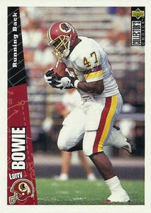 Larry Bowie - Washington Redskins (NFL Football Card) 1996 Upper Deck Collector's Choice Update # U 103 Mint