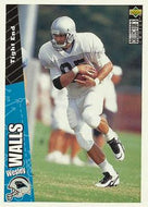 Wesley Walls - Carolina Panthers (NFL Football Card) 1996 Upper Deck Collector's Choice Update # U 107 Mint