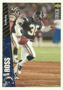 Kevin Ross - San Diego Chargers (NFL Football Card) 1996 Upper Deck Collector's Choice Update # U 108 Mint