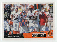 Jimmy Spencer - Cincinnati Bengals (NFL Football Card) 1996 Upper Deck Collector's Choice Update # U 114 Mint