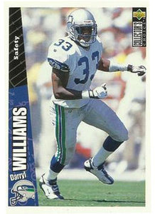 Darryl Williams - Seattle Seahawks (NFL Football Card) 1996 Upper Deck Collector's Choice Update # U 121 Mint