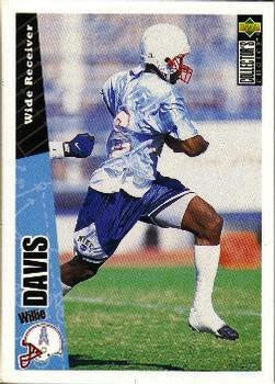 Willie Davis - Houston Oilers (NFL Football Card) 1996 Upper Deck Collector's Choice Update # U 127 Mint