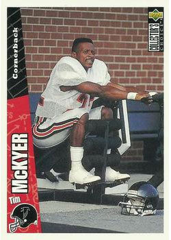 Tim McKyer - Atlanta Falcons (NFL Football Card) 1996 Upper Deck Collector's Choice Update # U 130 Mint