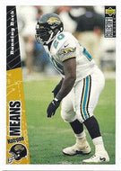 Natrone Means - Jacksonville Jaguars (NFL Football Card) 1996 Upper Deck Collector's Choice Update # U 132 Mint