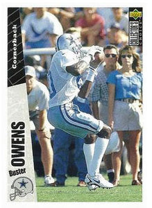 Buster Owens - Dallas Cowboys (NFL Football Card) 1996 Upper Deck Collector's Choice Update # U 138 Mint