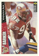 Roy Barker - San Francisco 49ers (NFL Football Card) 1996 Upper Deck Collector's Choice Update # U 147 Mint