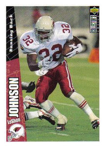 LeShon Johnson - Arizona Cardinals (NFL Football Card) 1996 Upper Deck Collector's Choice Update # U 151 Mint