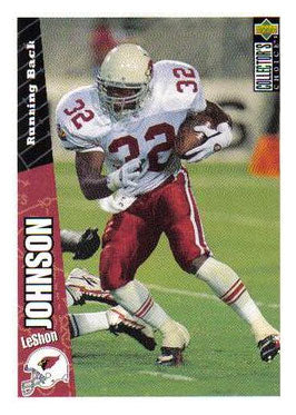 LeShon Johnson - Arizona Cardinals (NFL Football Card) 1996 Upper Deck Collector's Choice Update # U 151 Mint