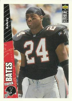 Patrick Bates - Atlanta Falcons (NFL Football Card) 1996 Upper Deck Collector's Choice Update # U 152 Mint