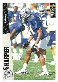 Roger Harper - Dallas Cowboys (NFL Football Card) 1996 Upper Deck Collector's Choice Update # U 159 Mint