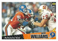 Alfred Williams - Denver Broncos (NFL Football Card) 1996 Upper Deck Collector's Choice Update # U 161 Mint