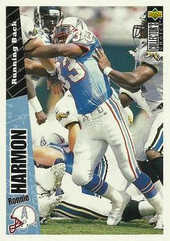 Ronnie Harmon - Houston Oilers (NFL Football Card) 1996 Upper Deck Collector's Choice Update # U 162 Mint