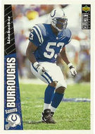 Sammie Burroughs RC - Indianapolis Colts (NFL Football Card) 1996 Upper Deck Collector's Choice Update # U 163 Mint