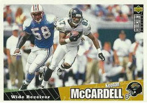 Keenan McCardell - Jacksonville Jaguars (NFL Football Card) 1996 Upper Deck Collector's Choice Update # U 164 Mint