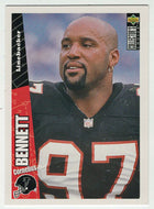 Cornelius Bennett - Atlanta Falcons (NFL Football Card) 1996 Upper Deck Collector's Choice Update # U 182 Mint