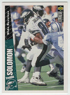 Freddie Solomon RC - Philadelphia Eagles (NFL Football Card) 1996 Upper Deck Collector's Choice Update # U 183 Mint