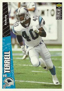 Pat Terrell - Carolina Panthers (NFL Football Card) 1996 Upper Deck Collector's Choice Update # U 184 Mint