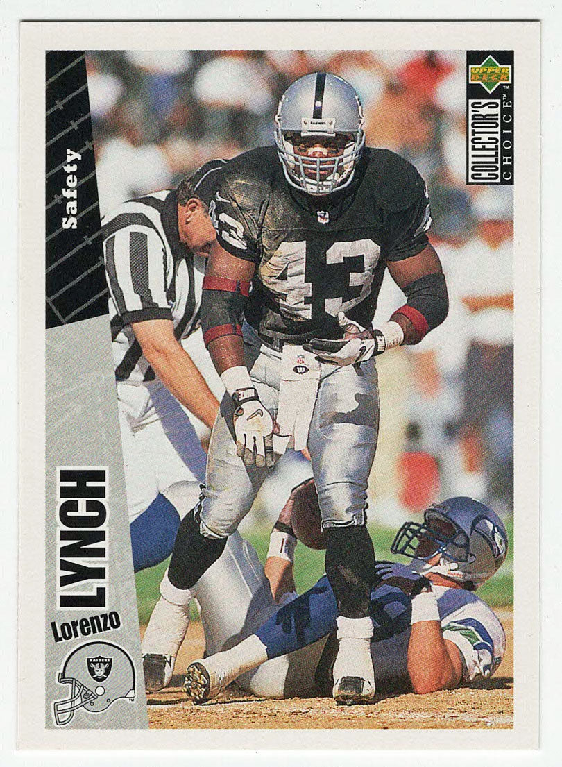 Lorenzo Lynch - Oakland Raiders (NFL Football Card) 1996 Upper Deck Collector's Choice Update # U 199 Mint