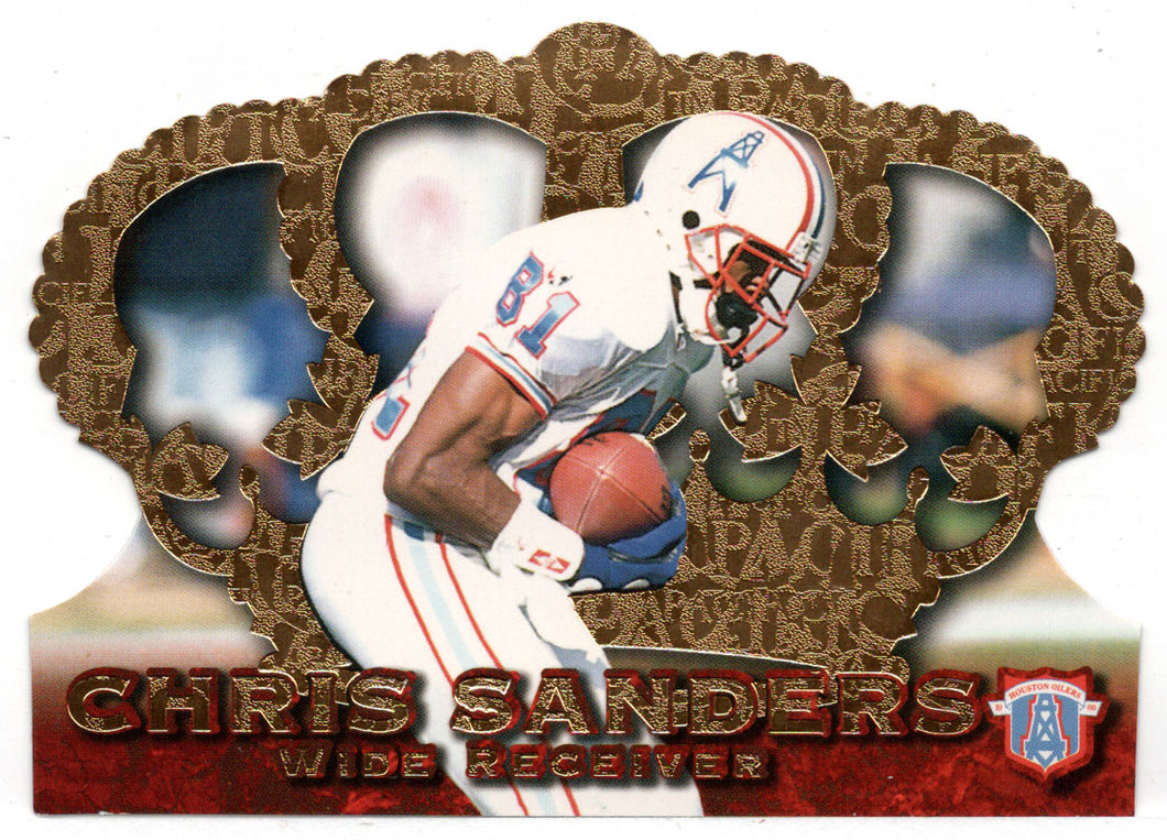 crown royal football helmet Chris Sanders