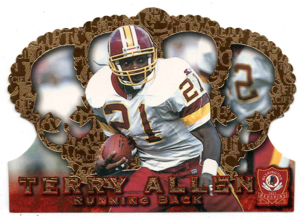 Terry Allen - Washington Redskins (NFL Football Card) 1996 Pacific Crown Royale # CR 51 Mint