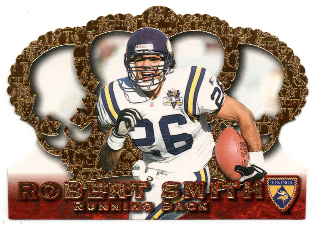 Robert Smith - Minnesota Vikings (NFL Football Card) 1996 Pacific Crown Royale # CR 68 Mint
